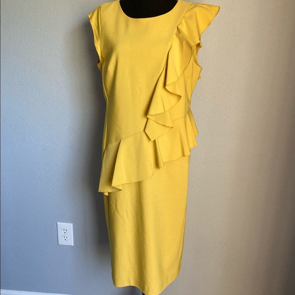 Emerson Rose (Nordstrom) yellow dress size 14